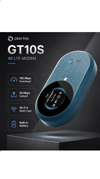 مودم جیبی GT10S استاندارد Wi-Fi 6