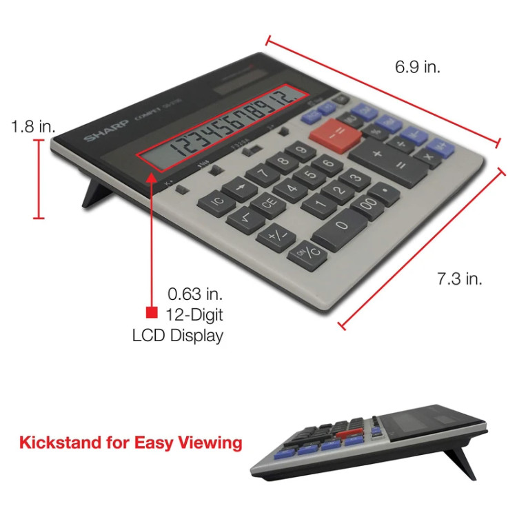 ماشین حساب شارپ مدل CS-2130