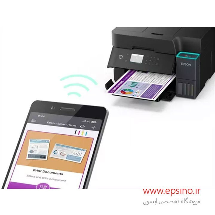 پرینتر چندکاره اپسون مدل EcoTank L6370